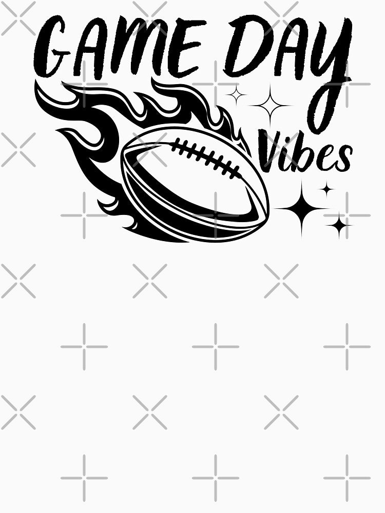Game Day Vibes, Football, Soccer by Jakarprint