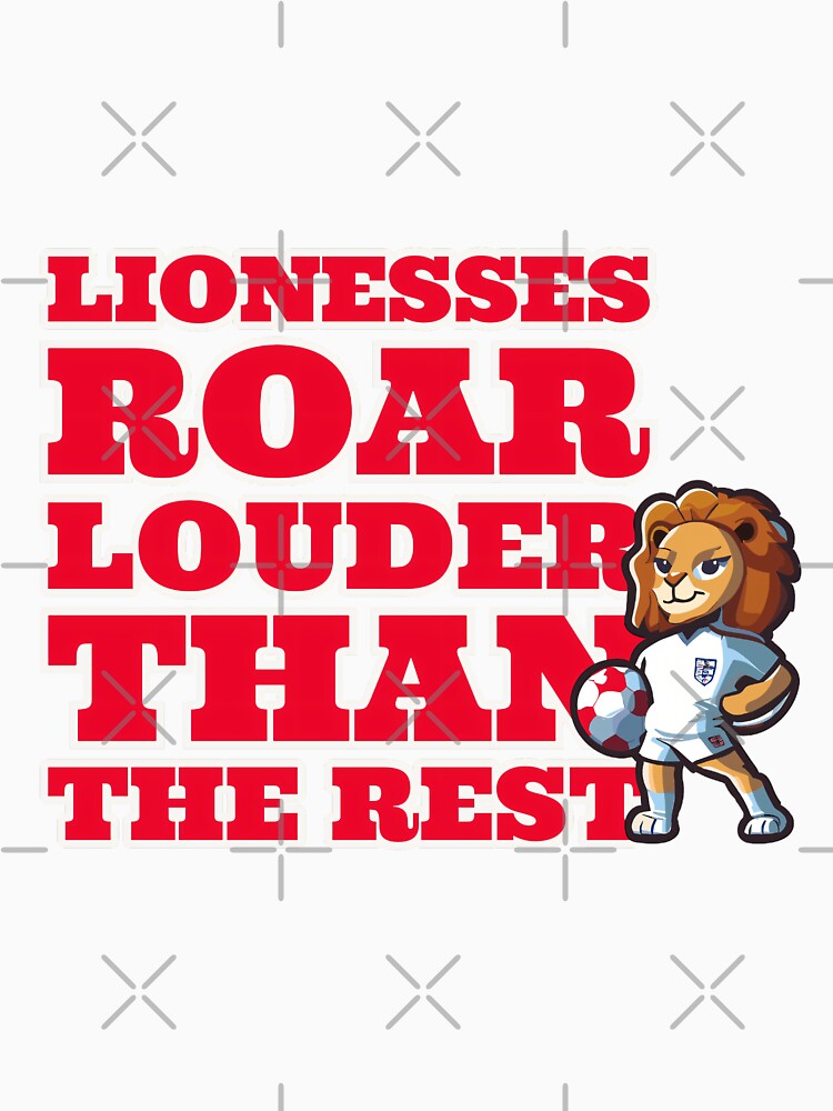 Lionesses Roar Louder Than The Rest - England Women’s Football Team by MiniMosaic