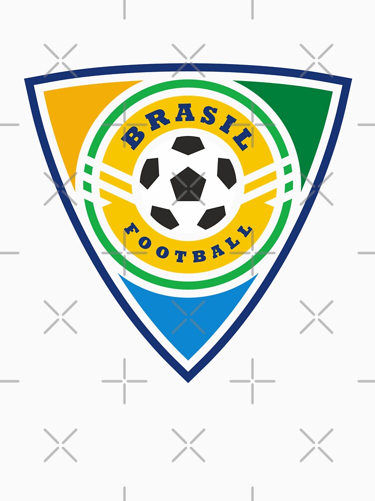 Brazil football emblem by etraveler