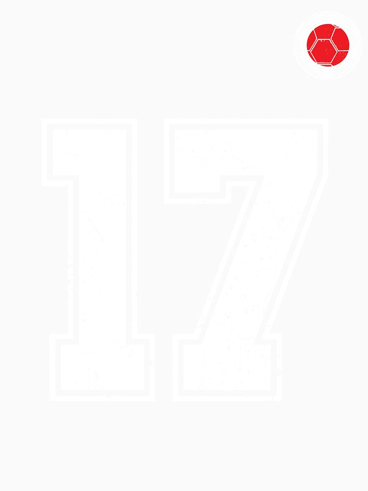 Japan Soccer Number 17 Vintage Sports Fan by LiviuGligoros