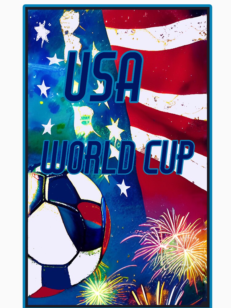 USA World Cup Soccer T shirt by Soccer-Stuff