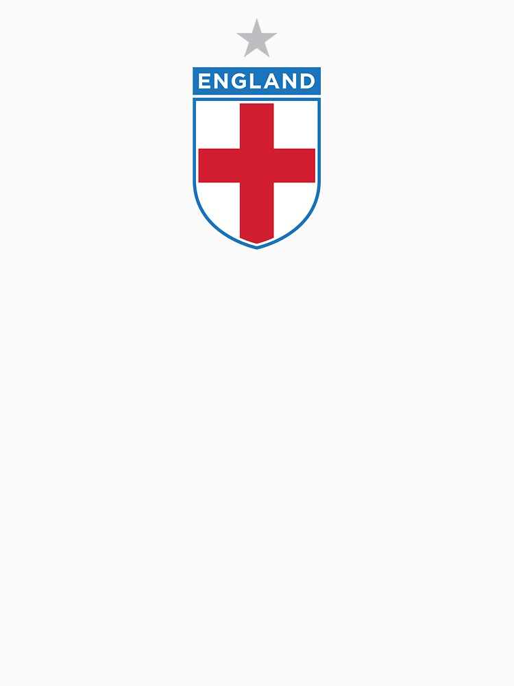 England Shield Flag (On Red) by STUDIO-72
