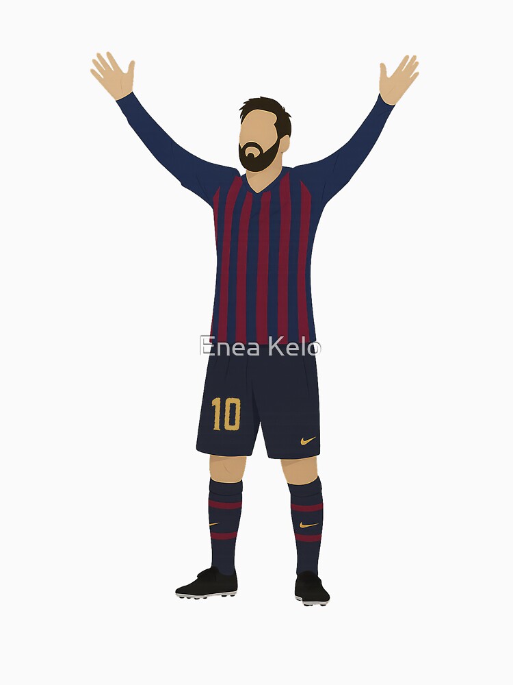 Leo Messi Celebration Sticker by Enea Kelo
