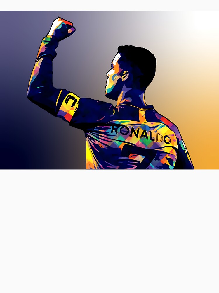 Cristiano Ronaldo In Popart by WilliamBurz