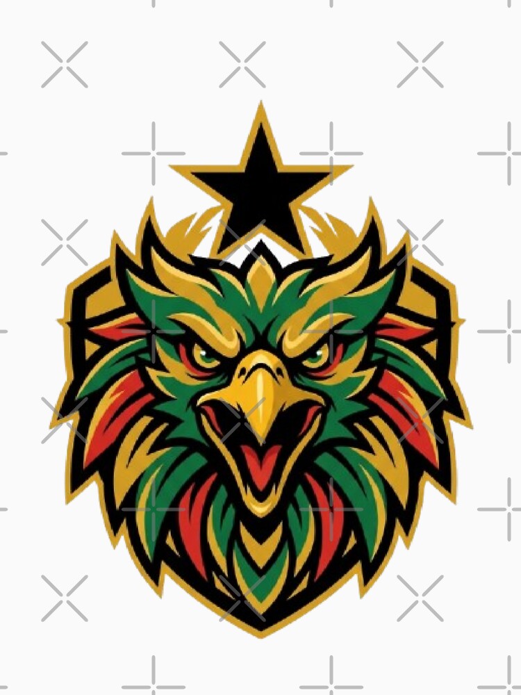 Ghana Soccer Black Star Eagle - Ghanaian Football Fan 2026 by NewDesignFR