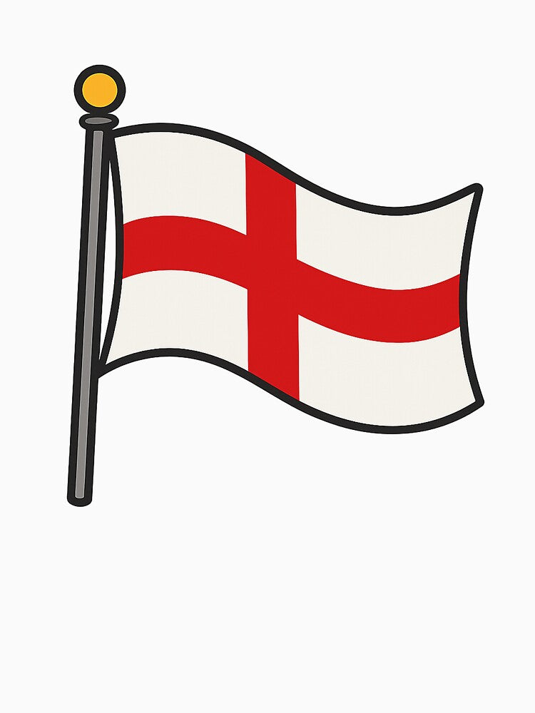 St George flag sticker by SwishyGarage