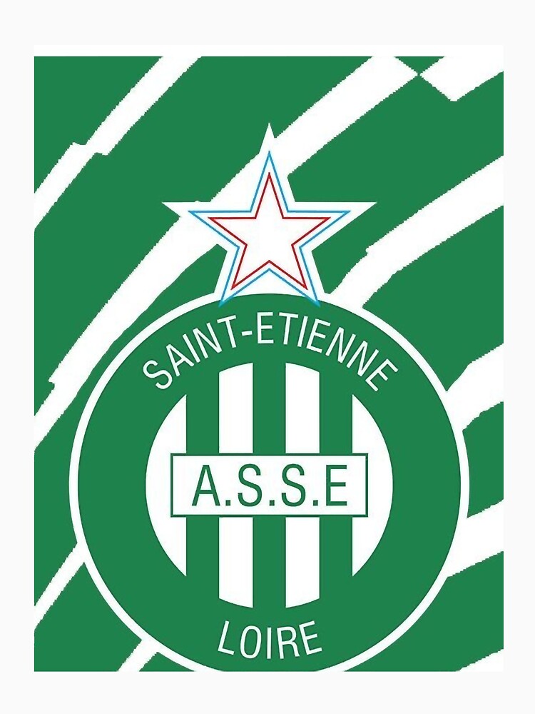Former AS Saint Etienne logo Graphic by traceh-erndon
