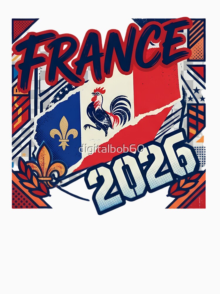 France 2026 French Pride Rooster Graphic by digitalbob60