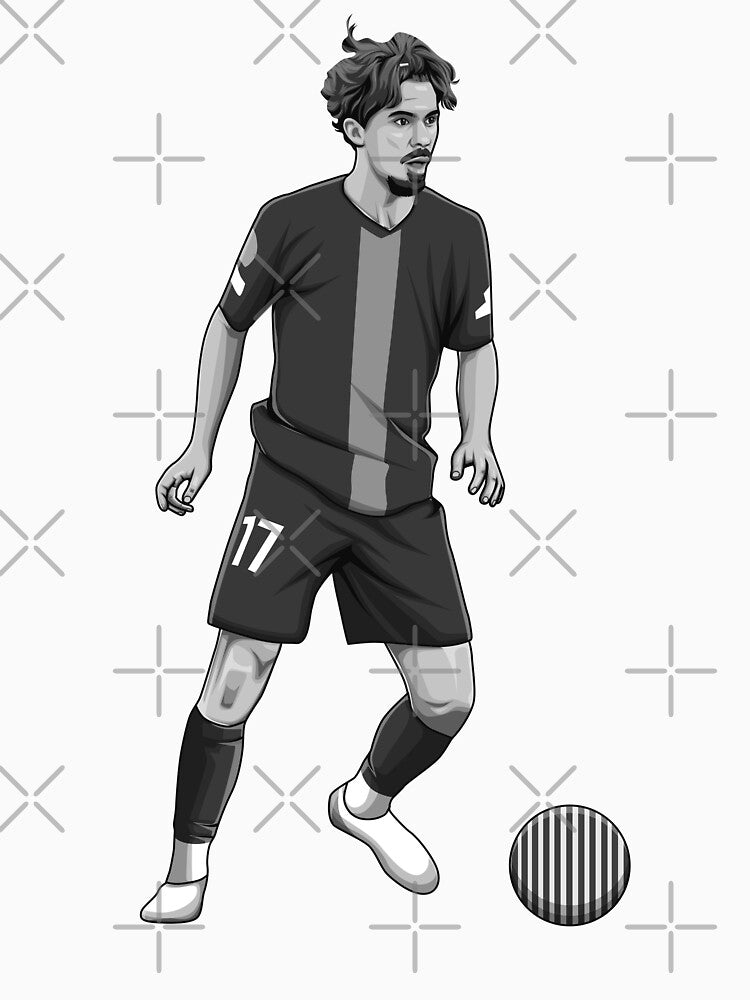 Vitinha Black and White Version by Aldduardo