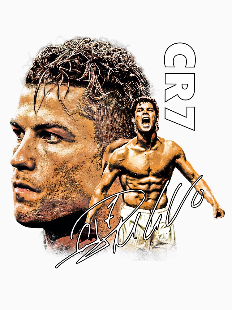 Cristiano Ronaldo Football Legend T-Shirt by Qivex-po