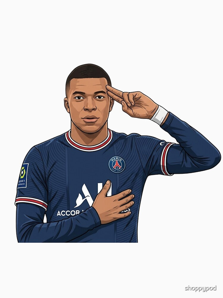 Football Star Salute Celebration by shoppypod