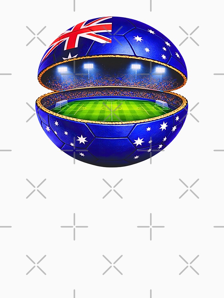 Australia Soccer Stadium Ball Design by FunToTheFullest