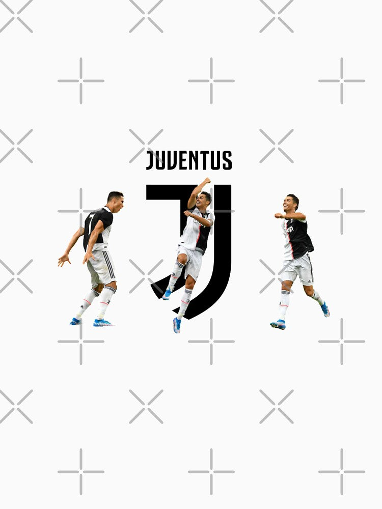Cristiano Ronaldo Celebration Juventus Logo by Niekvs