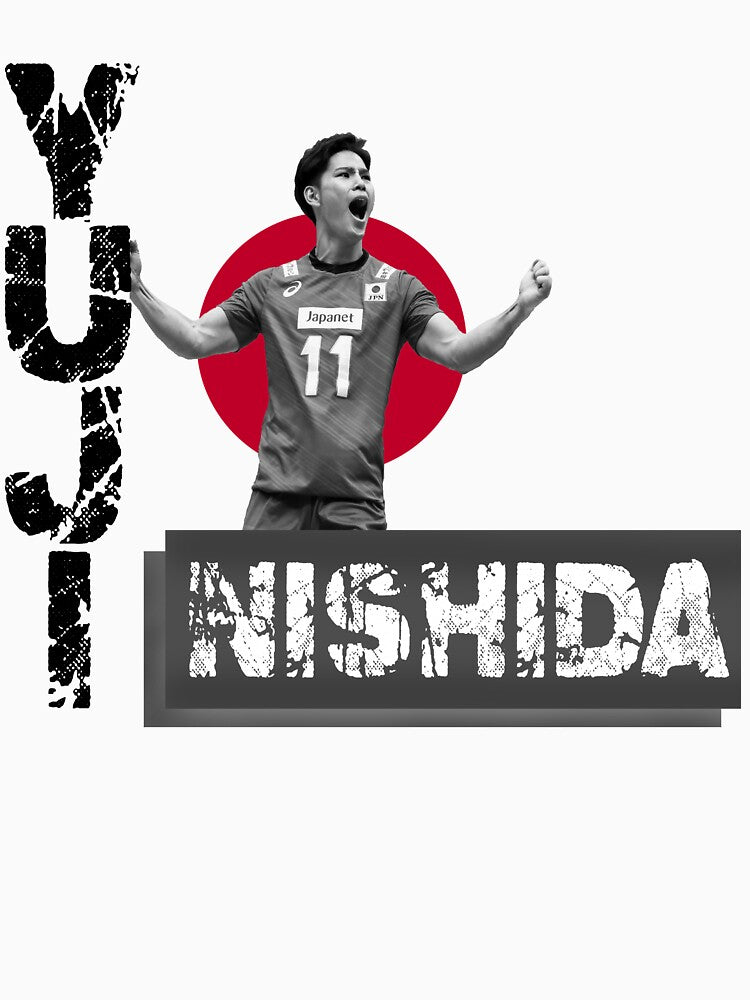 Yuji Nishida - Japanese Volleyball Player by FladsynnDesigns