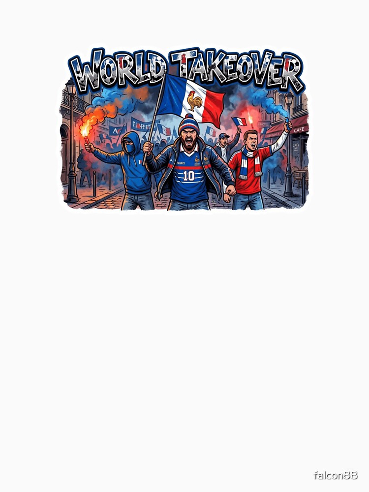 France Soccer Fans Street Power Sticker 2026 Football Supporters by Imaginarium of Chaos falcon88