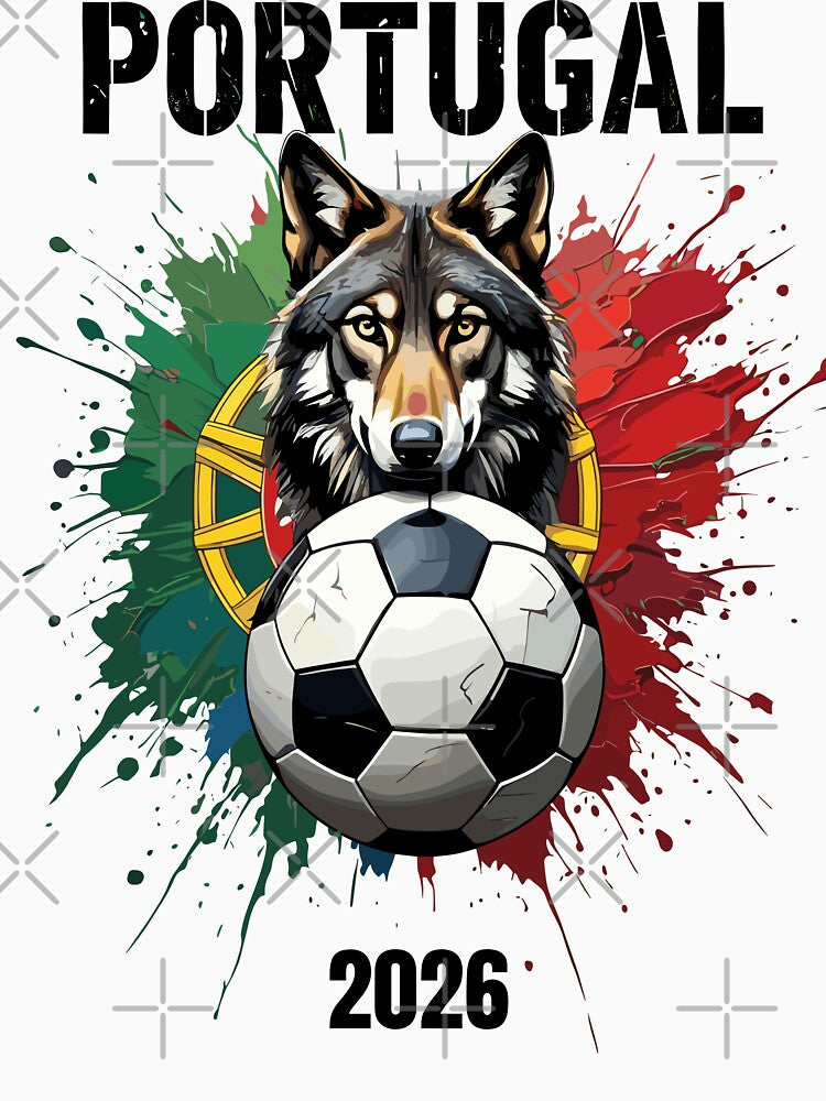 Portugal 2026 Soccer dog - World Cup Football by Krasnovaovaova