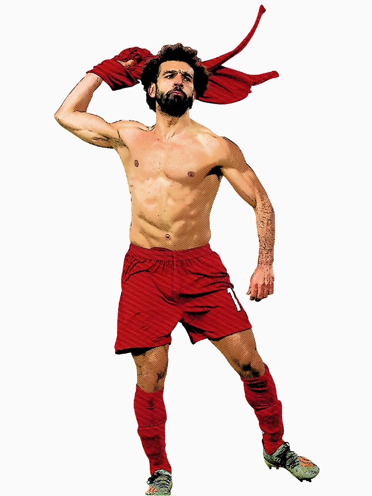 Mohamed Salah -Shirt in hand celebration by Nolopola