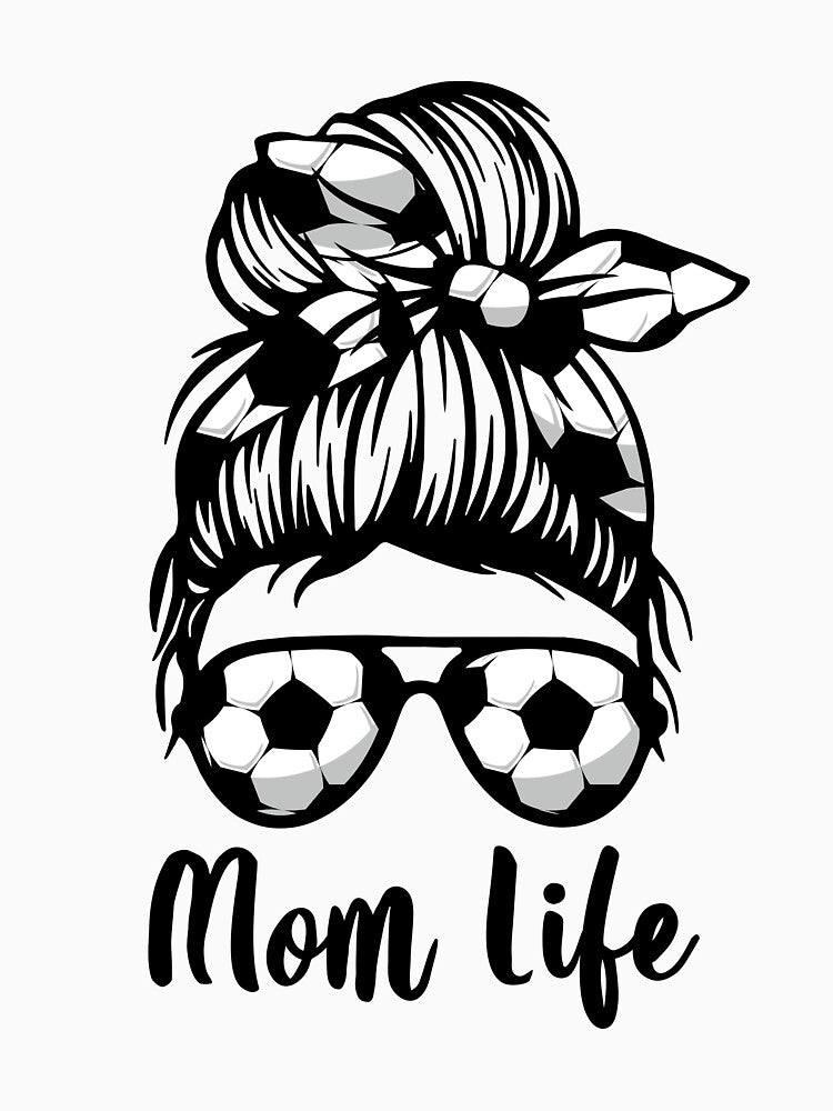 Mom Life Soccer Lover Mothers Day Gift Women Girls Teen Soccer Lover Costume by sheamgjirij