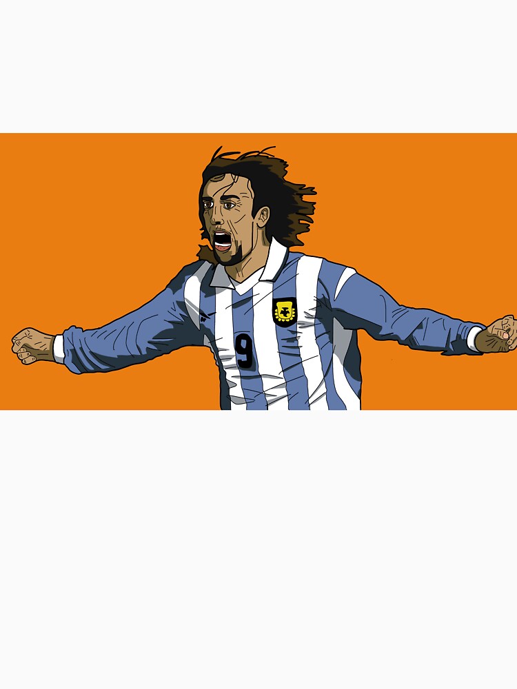 Gabriel Batistuta by TheSportsDraw