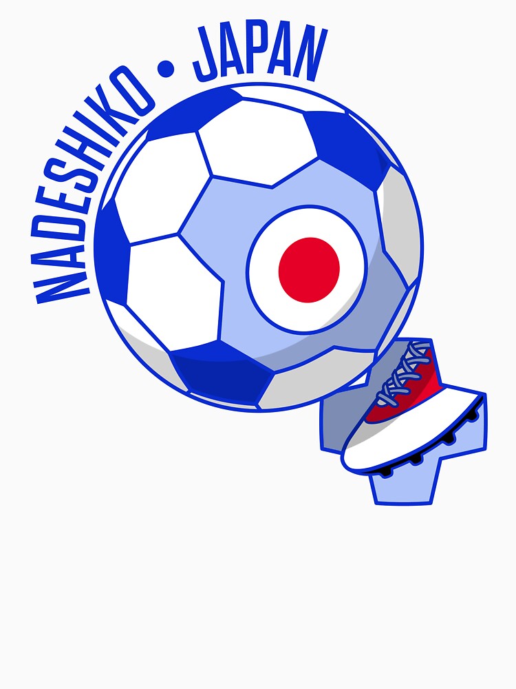 Nadeshiko Japan - Japanese Flag Soccer / Football Fan by ClickForMore