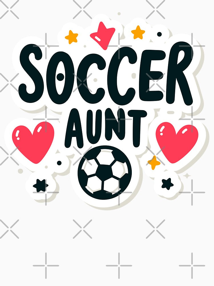 Soccer Aunt / Football Aunt by BluRockDesigns