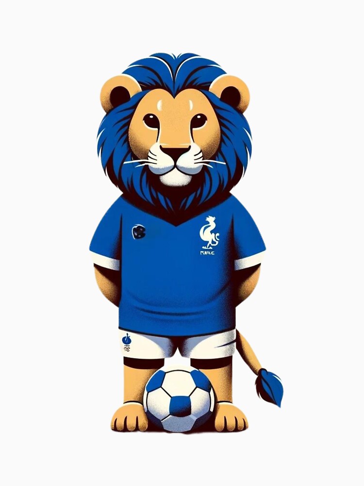 France lion soccer t-shirts for fans by maypp