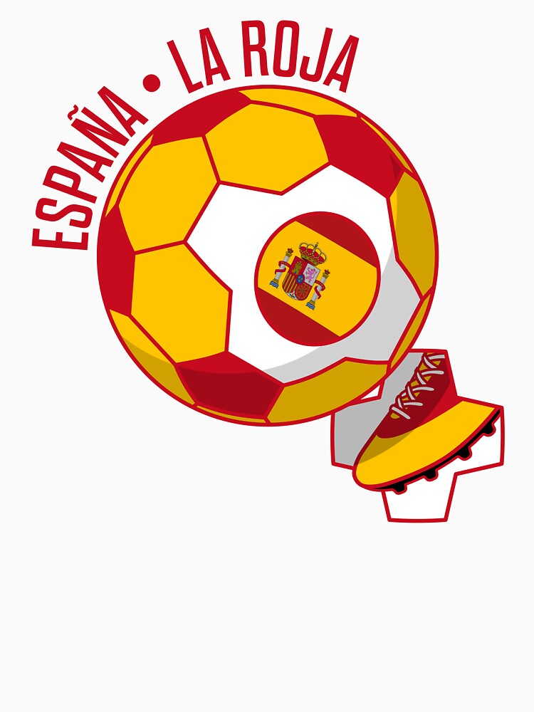 La Roja - Espana - Spanish Flag Soccer / Football Fan Spain by ClickForMore