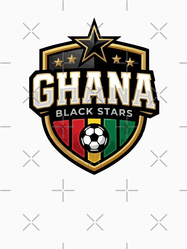 Ghana Black Stars Football Crest by shadaz57