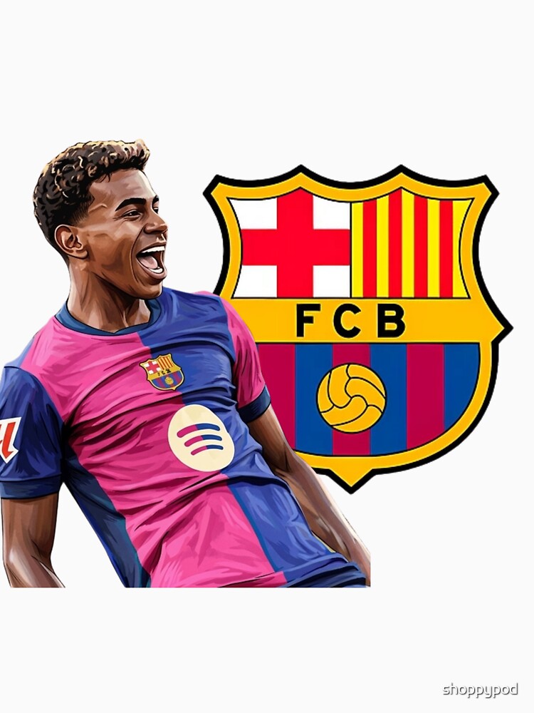 Lamine Yamal Spain Soccer Player by shoppypod