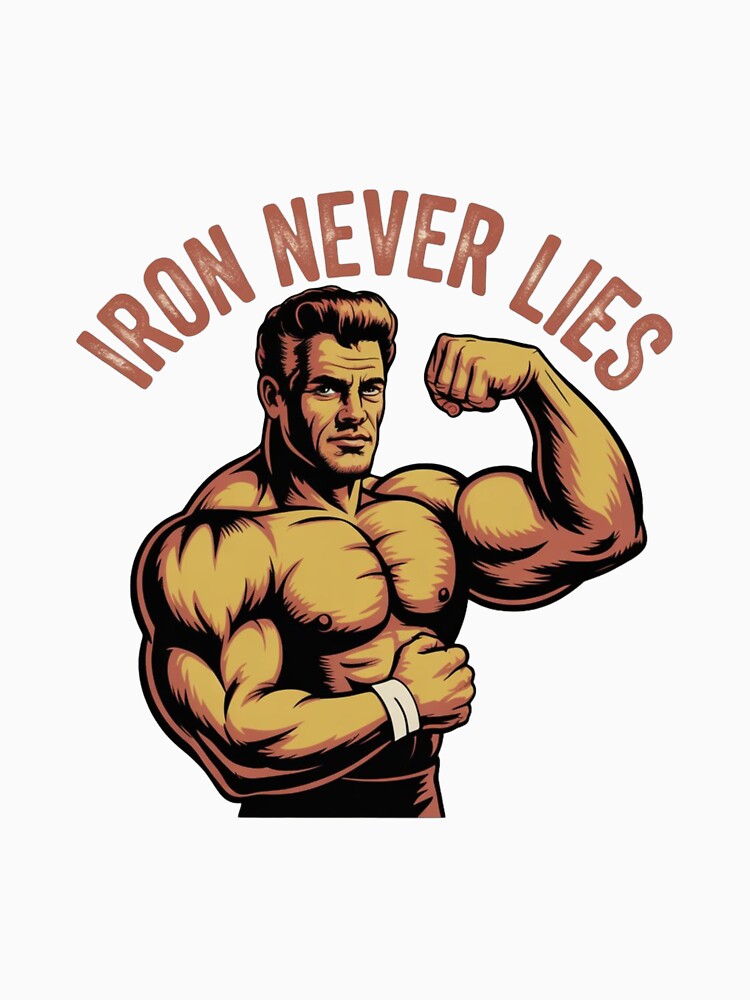 Iron Never Lies – Vintage Bodybuilding Motivation by PIXENTRA