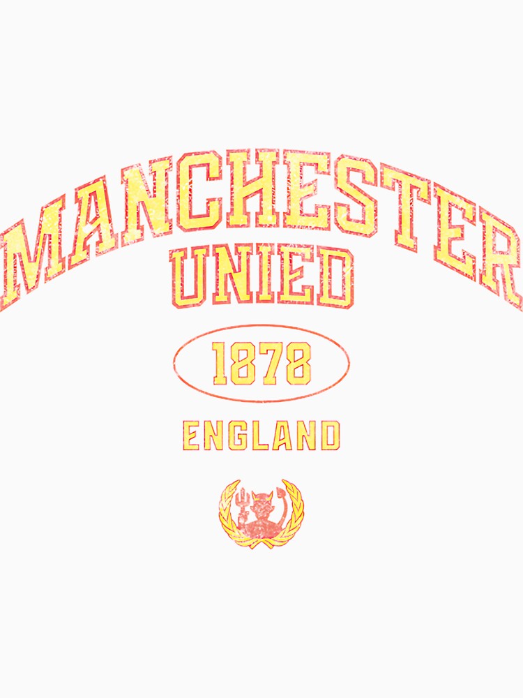 Vintage Manchester Football Club 1878 England Design | Limited Edition by ThomasGreenwald