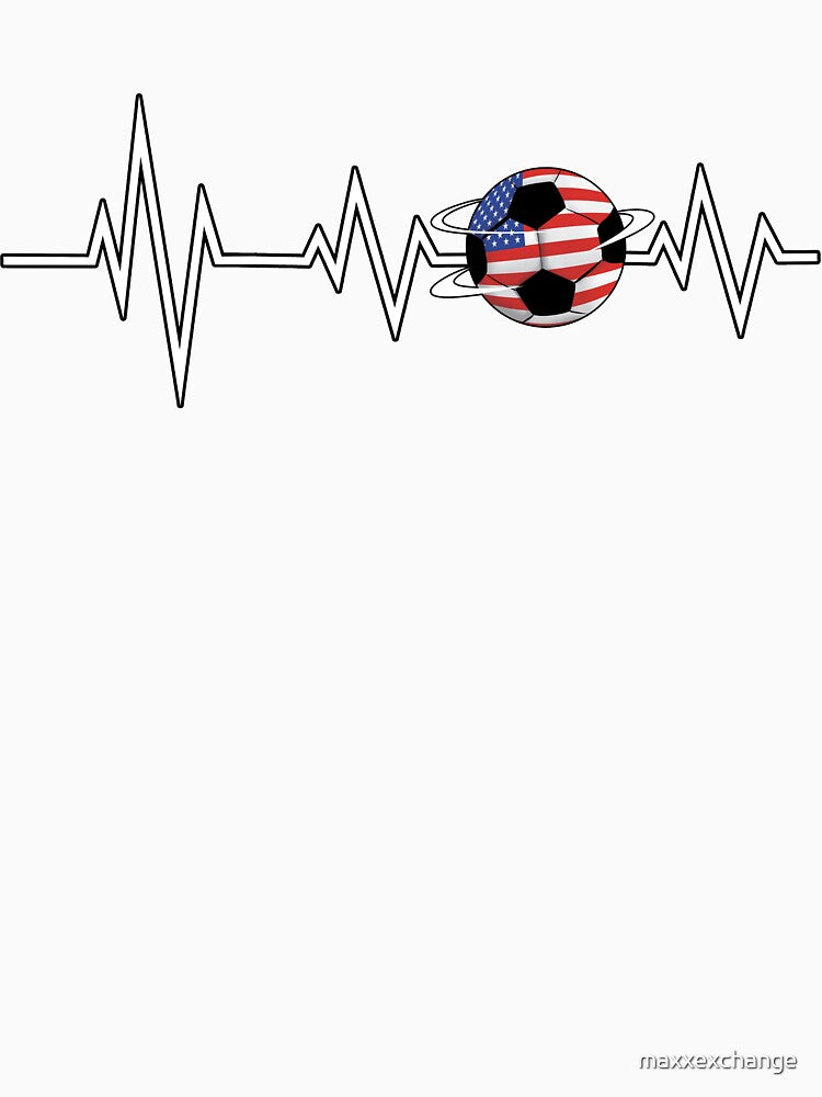 EKG Soccer USA Ensign Cardiologist Goalkeeper. by MAXXEXCHANGE