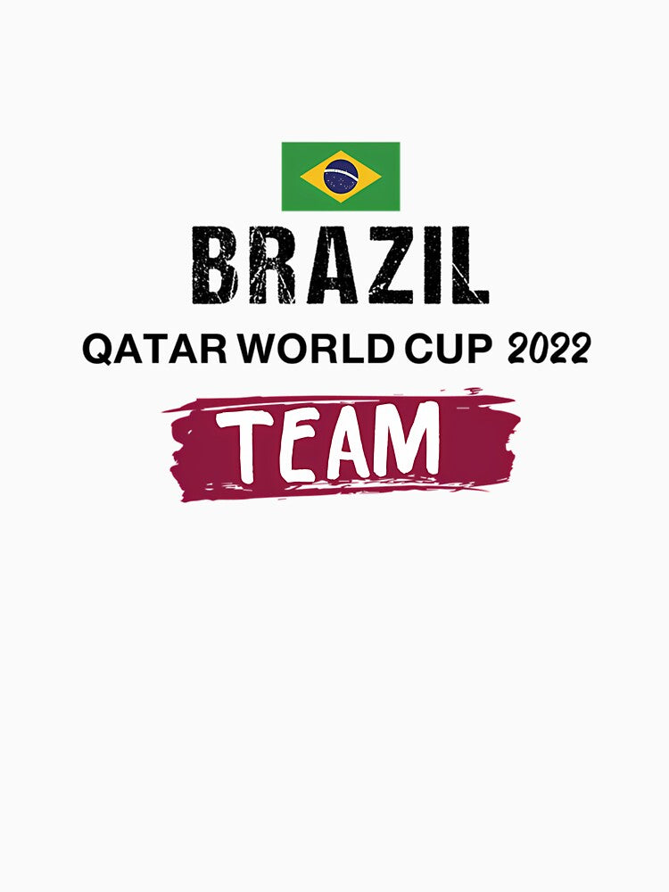 Brazil    World Cup Football Soccer Fan Qatar 2022 by butterybud