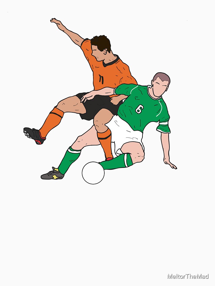 Set the Tone - Roy Keane - Irish Football by Melty Shirts