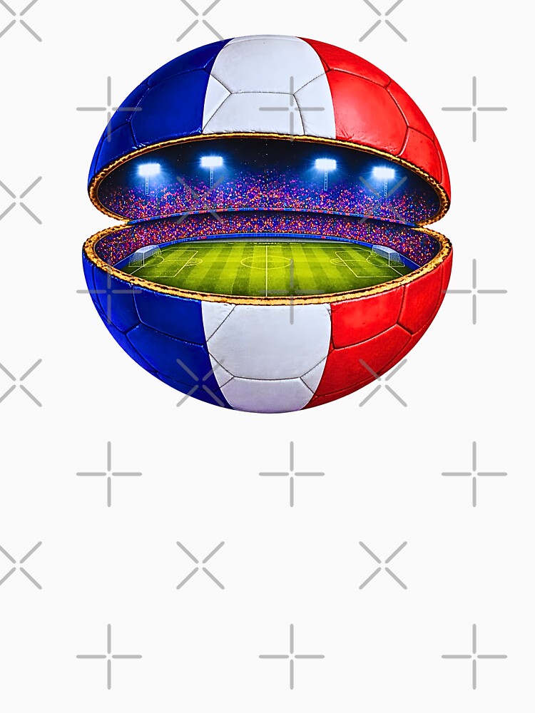 France Football Stadium Ball Design by FunToTheFullest