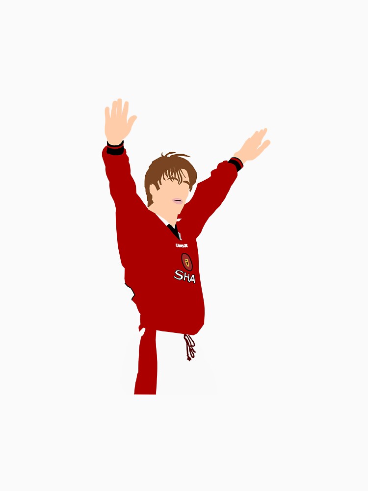 David Beckham Iconic Goal Celebration by ImpresionPrint