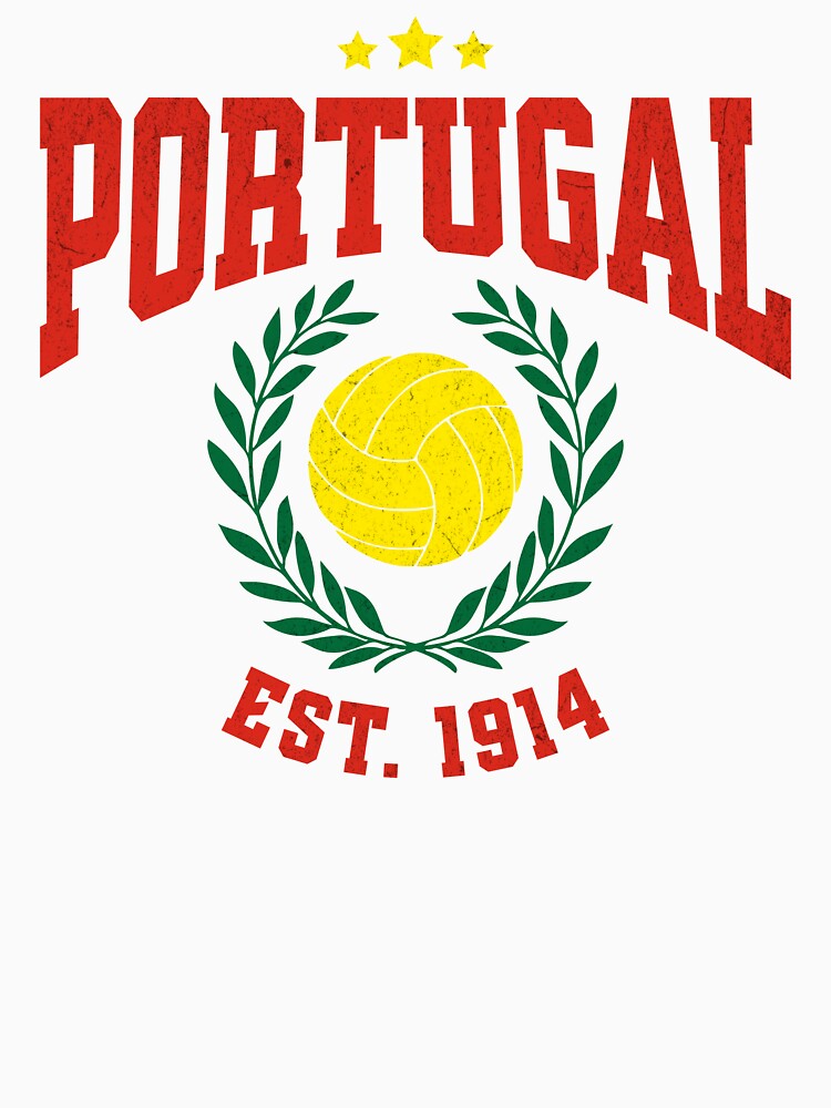 Portugal Football - Vintage National Pride Varsity by NiceTeeClub