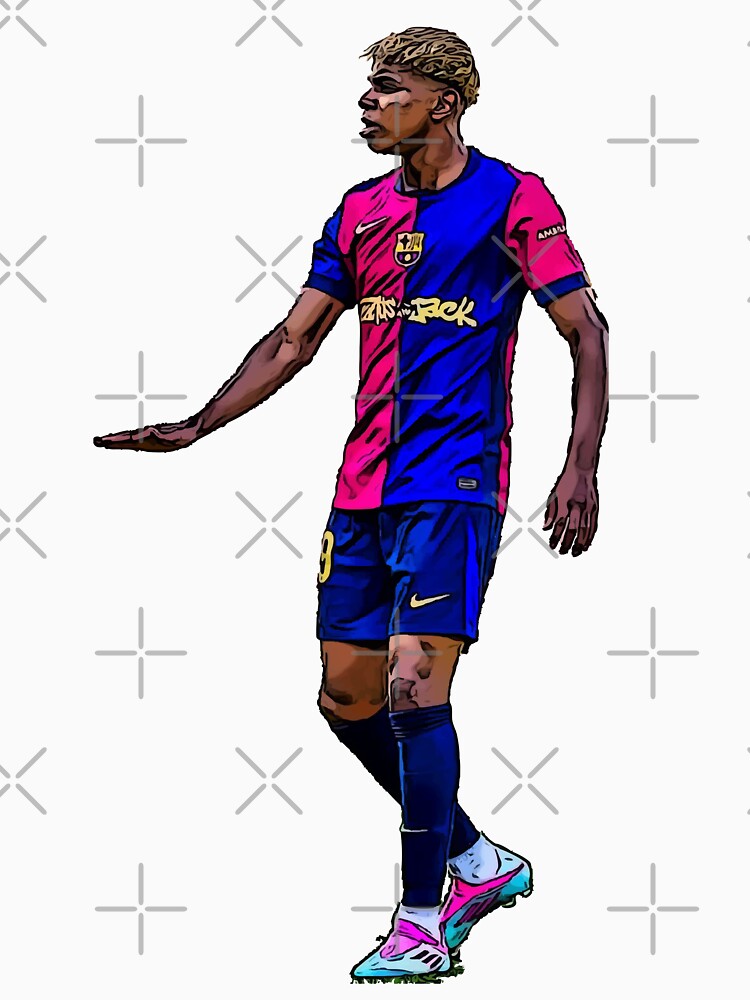 Lamine Yamal comic Style. FC Barcelona. Design 3 by ocusido