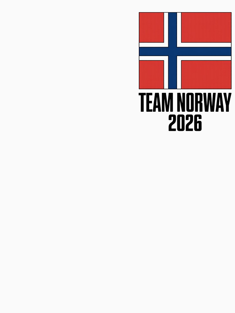 Team Norway 2026  Soccer Fan T-Shirt V12 by DBWStudios
