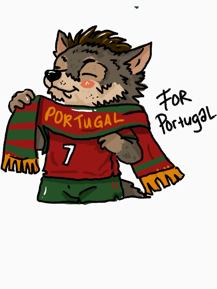For Portugal Wolf Scarf Football Fan | Cute World Cup Sticker by chupichapa