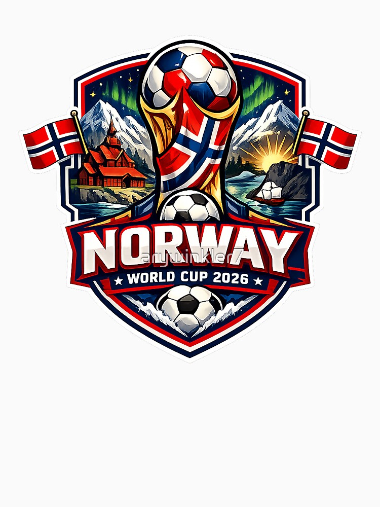 Norway Football Supporter 2026 Scandinavian Soccer Fan Design by arywinkler7
