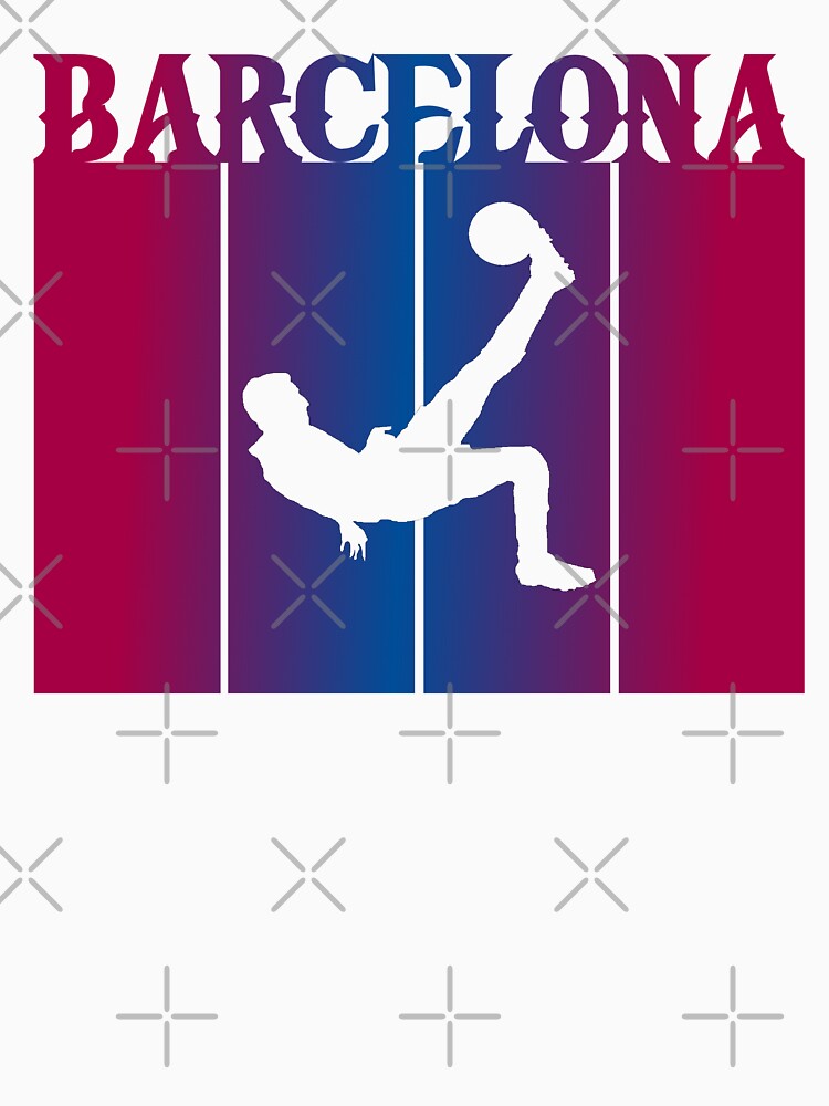 Barcelona soccer player - design for Barcelona soccer fans worldwide - boys, girls, teens or adults by Fanaticos