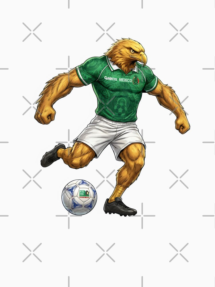 Mexican Eagle Soccer Mascot - World Cup 2026 by Studio23:45