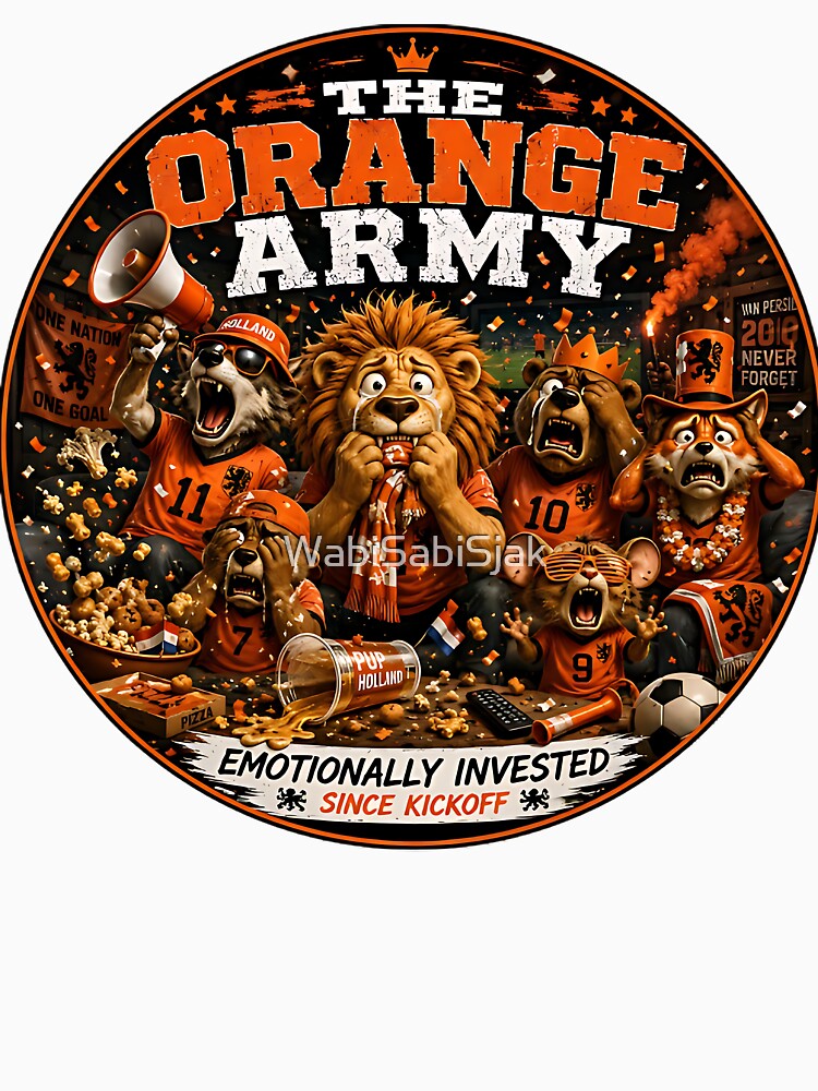 Emotionally Invested Dutch Soccer Fans – The Orange Army by WabiSabiSjak