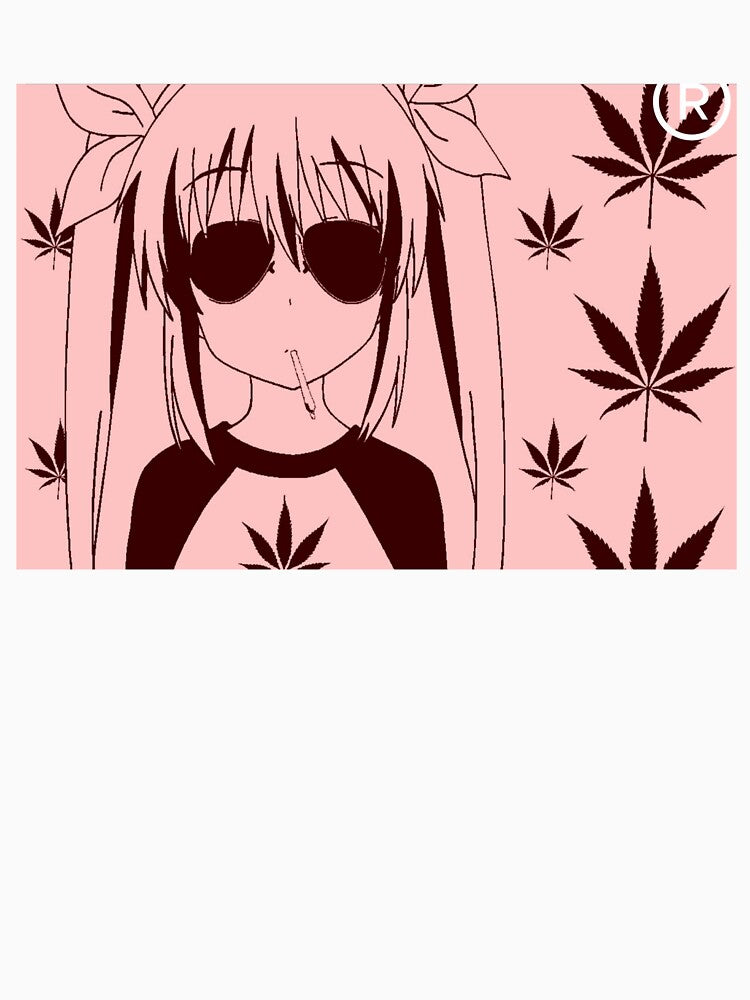 Smoking Anime Girl by VsegdaMolodoy