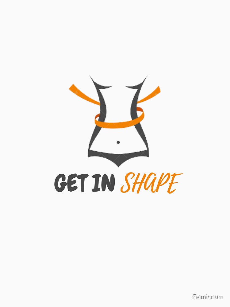 Get in Shape Body line art, Perfect Body, Woman Workout Motivation by Gamicnum