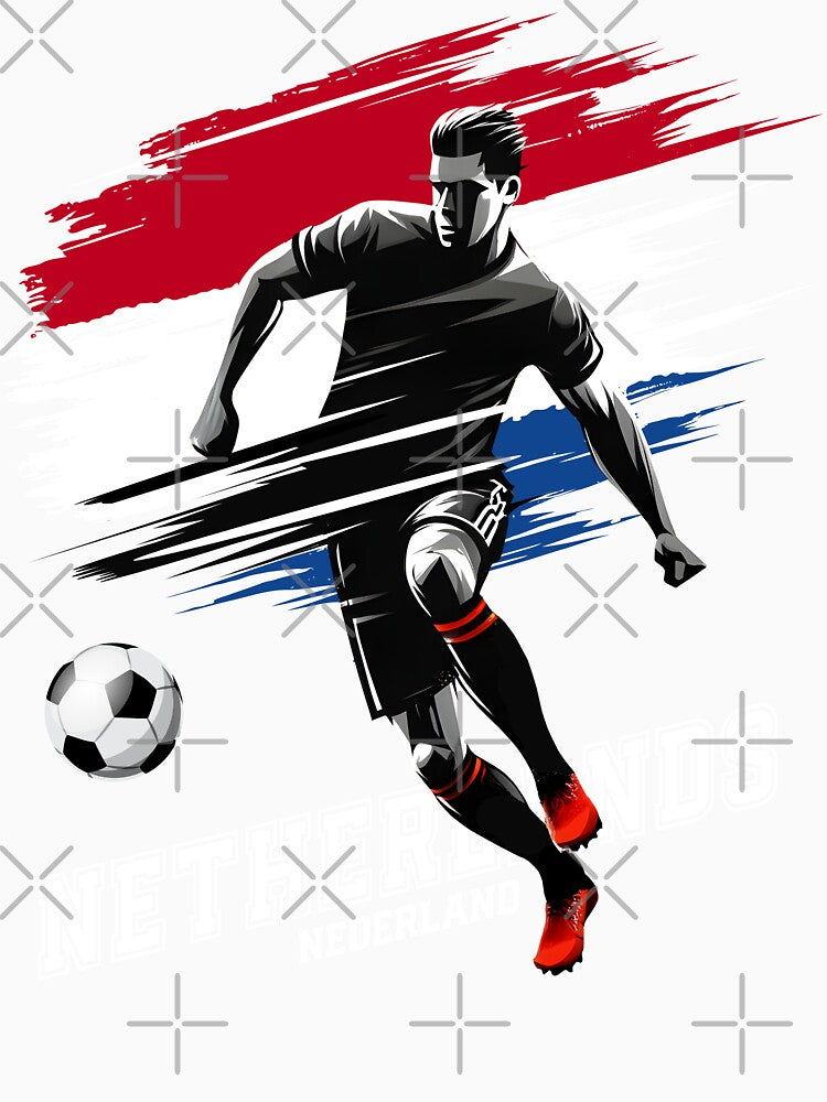 Football Soccer Netherlands Holland Dutch Flag Banner Player by Infinitee8hirts