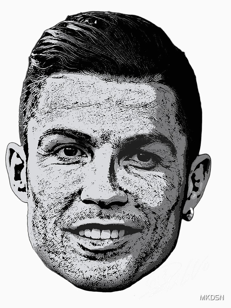 Cristiano Ronaldo Signed by MKDSN