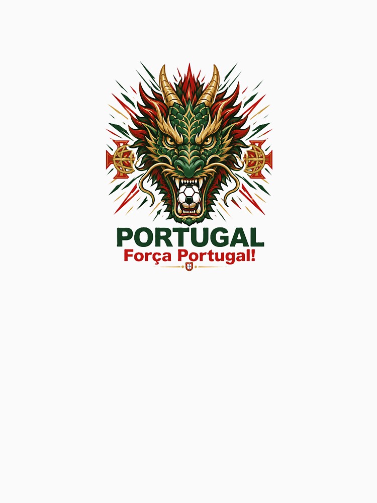Portugal Dragon Football Fan Phone Case | Força Portugal | Portugal Soccer Supporter Gift by Adham2001