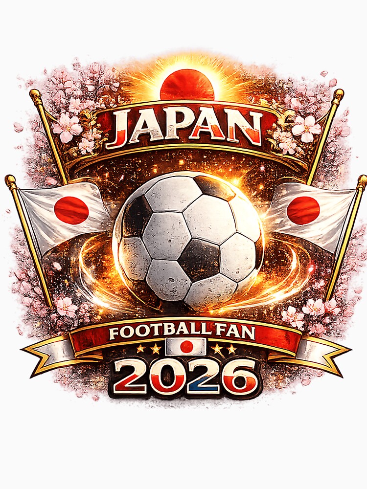 Japan Football Fan  Soccer Pride by JhinK1